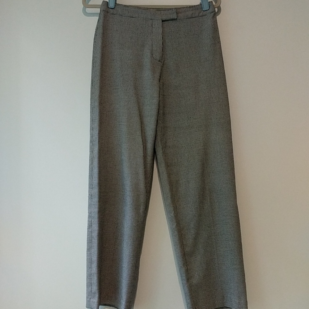 Madison & Max Petite Houndstooth Dress Pants